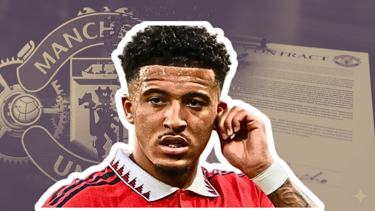 Transfer News: Manchester United are considering extending Jadon Sancho’s contract! 🔴