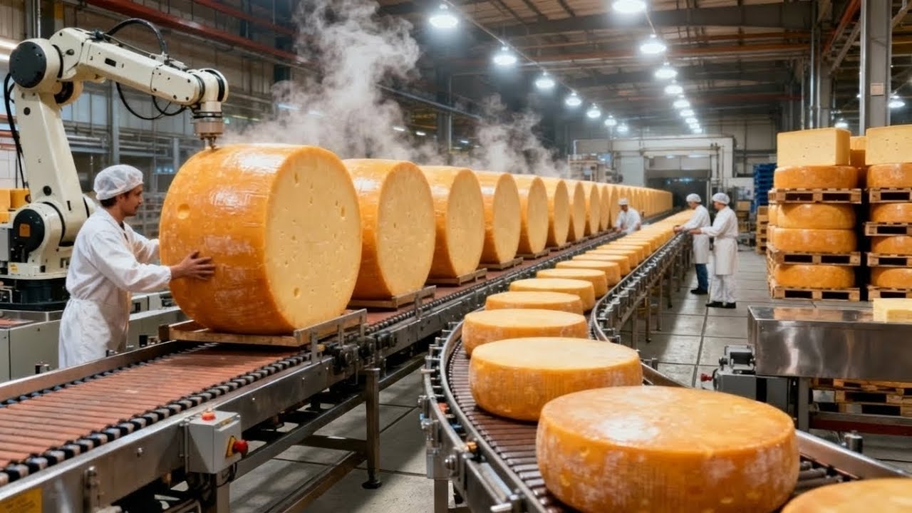 Scale Processing Inside an Industrial-Scale Processing Plant: From Liquid Milk to Solid ...