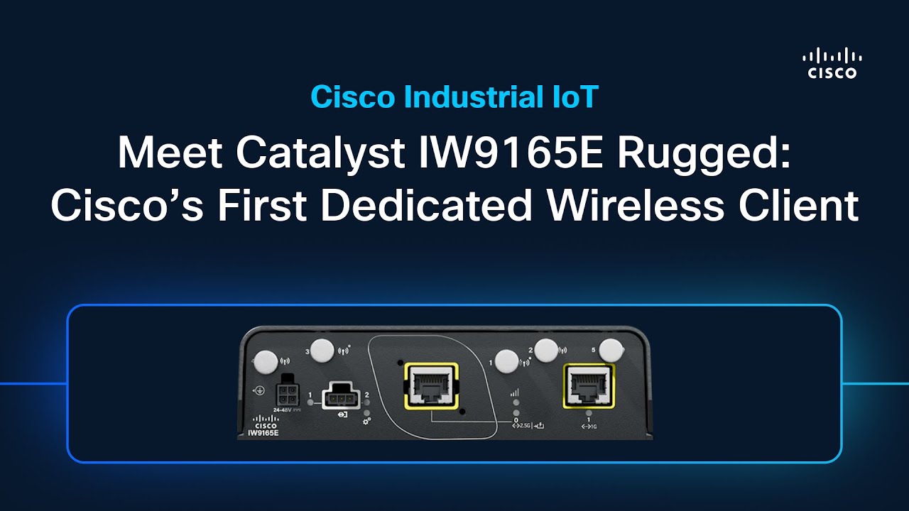 Meet Catalyst IW9165E Rugged: Cisco’s First Dedicated Wireless Client ...