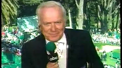 Golf - 1987 - U S Open At Olympic - ABC Jack Whitaker Sums Up The U S Open As A Reversal To The Norm
