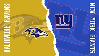 168 - Giants VS Ravens