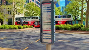 SL4 Bus Route - Full Route Visual - Canary Wharf-Grove Park(Curtailment at Harland road)