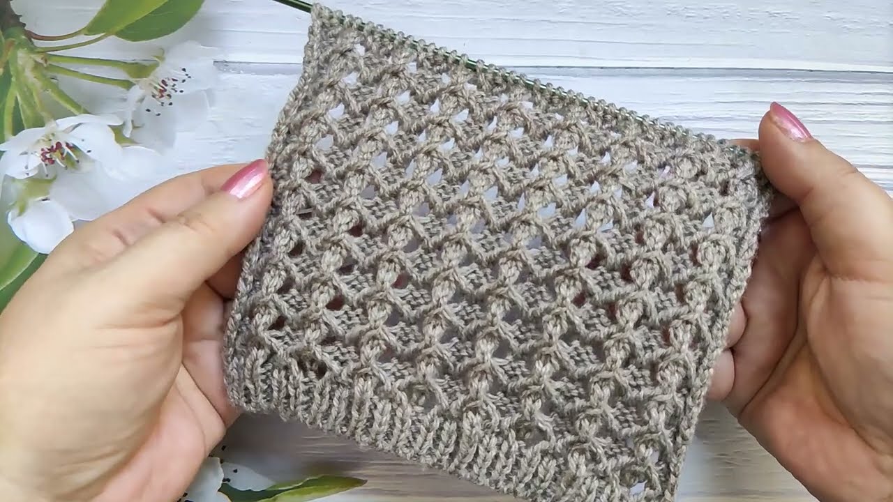 Relief Stitch Knit Pattern | Reliefmuster stricken | Punto Rilievo ai ferri | Point Relief au Tricot