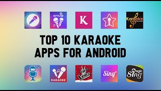 Top 10 Best Karaoke Apps for Android screenshot 2