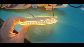 Golden led lighting strip,beautiful! screenshot 2