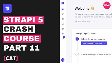 Strapi v5 Crash Course 2025 [ Part 11 Build the Blog content collection type  ]