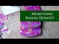 Cara Memotong Bahan Dompet