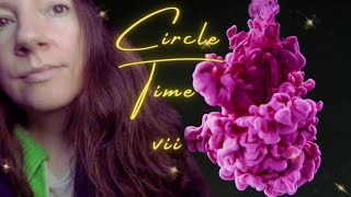 Unpredictable ASMR | Circle Time 7 whispers, tapping, scratching, distant singing (heather feather)