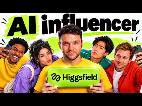 Turn 1 Video Into 10 AI Influencer Videos with Higgsfield AI. (Step-By-Step Guide)