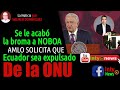 ¡PRESENTAN DENUNCIA PENAL CONTRA PDTE. NOBOA EN MÉXICO Y SOLICITAN SU EXTRADICIÓN!