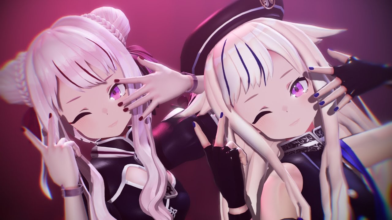 【ヒメヒナMMD】V / HIMEHINA【Fixed Camera】