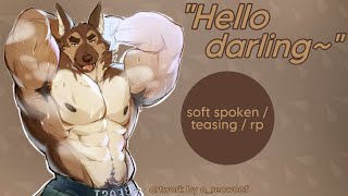 [m/m] your next door neighbor wants to meet you~ (furry asmr/soft spoken/teasing/rp)