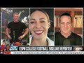 Taylor McGregor on reporting live from the power outage game at SMU vs. FSU | The Pat McAfee Show