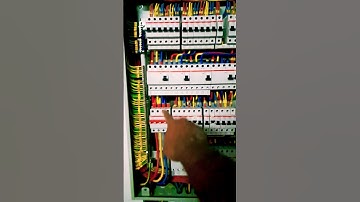 #shorts #distribution board wiring diagram #db dressing