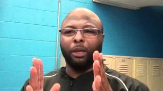 Akron Buchtel football coach Ricky Powers-- 2011 Ohio high school football