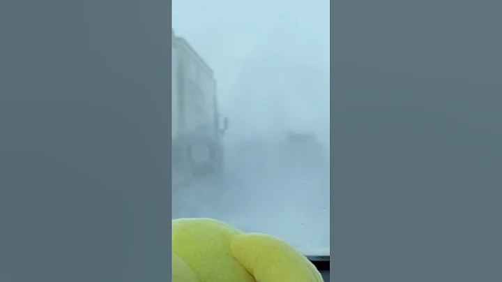 Ever wonder what driving in a ND snow storm is like?