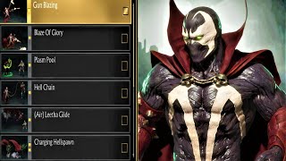 Mk11 - Spawn Abilities Showcase And Combos