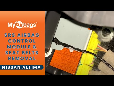 NISSAN ALTIMA  - AIRBAG SRS MODULE LOCATION & RESET - MyAirbags.com