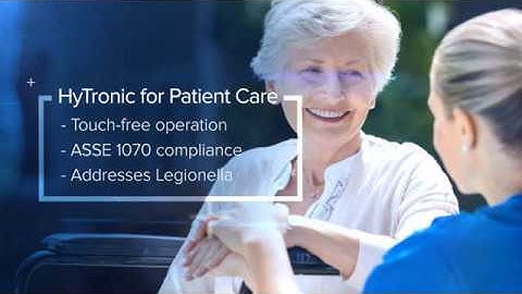 Chicago Faucets HyTronic for Patient Care Applications - Touch-Free!