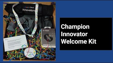 Google Champion Innovator Welcome kit unboxing