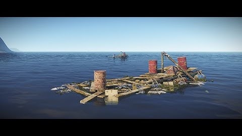 RUST ГАЙД СОЛО. КАК БЫСТРО ФАРМИТЬ СКРАП НА ВОДЕ В РАСТ. RUST GUIDE