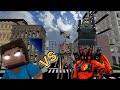 New york attack Sirenhead vs gman vs Zombie vs cameraman vs herobrine titan Minecraft #viral