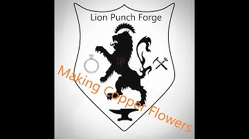 Metalsmith copper flowers- Lily- Part 1.Jewelry basics