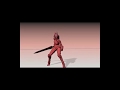 3d animation portfolio womens basicone hand sword
