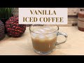 Quick &amp; Easy Vanilla Iced Coffee Recipe | GLOSSYN