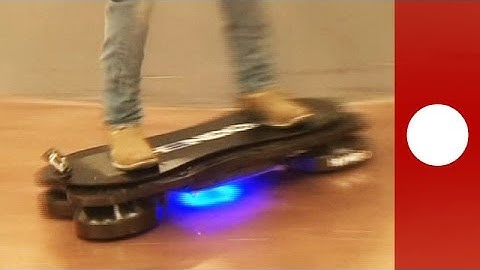 Unseen footage: Will first hoverboard take us 