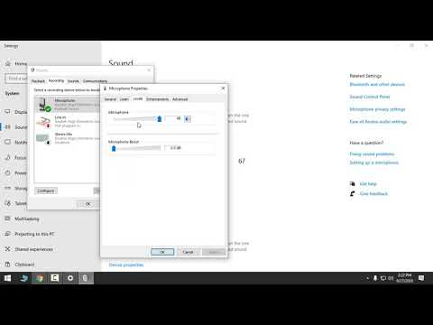Video: Kako Smanjiti Osjetljivost Mikrofona