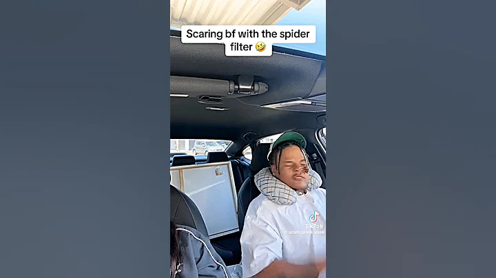 Best reactions to the Spider filter prank #funny #shortvideo #funnyshorts #prank #pranks #tiktok
