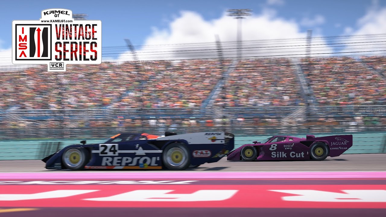 IMSA Vintage at Homestead Miami // iRacing ‘25 Season 3 Week 5 - YouTube