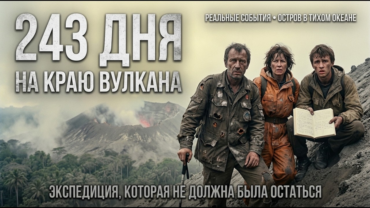 ОНИ ОСТАЛИСЬ НА КРАЮ ВУЛКАНА НА 243 ДНЯ! ЭКСПЕДИЦИЯ, КОТОРАЯ НЕ ДОЛЖНА БЫЛА ВЫЖИТЬ! ЧТО ПОШЛО НЕ ТАК