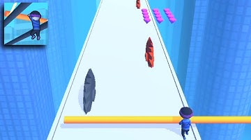 Roof Rails - All Levels Gameplay Android,ios (5-6)