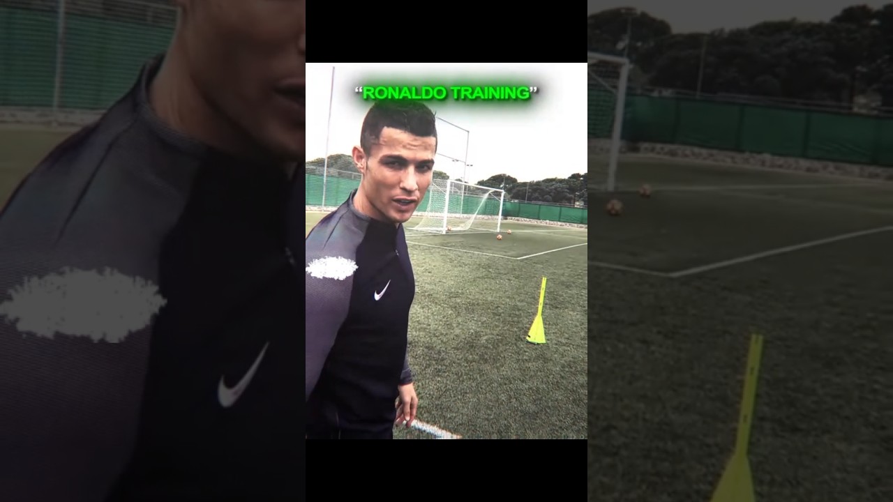 ronaldo in training 