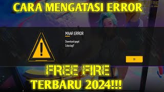 HOW TO OVERCOME THE FREE FIRE DOWNLOAD FAILED ERROR, TRY AGAIN | STUCK LOADING FF 2024