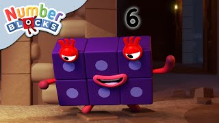 @Numberblocks | Number Six Knows All the Tricks | Learn to Count