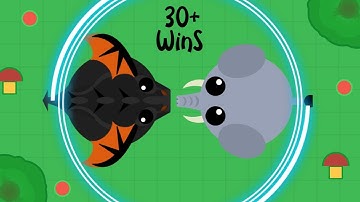 30+ ARENA WINS!! // ELEPHANT 1v1S! // BETA.MOPE.IO