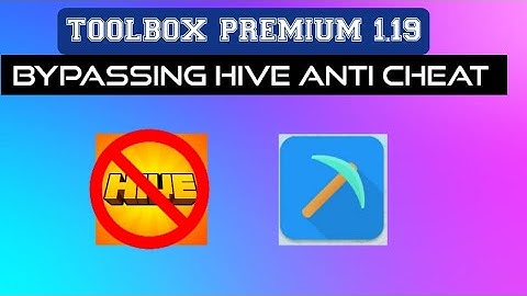Toolbox infinite premium 1.19.0 Bypassing Hive Anti Cheat ||best hacked Client for mcpe 1.19+