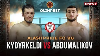 Полный бой: Ualkhan Kydyrkeldi vs Muslim Abdumalikov