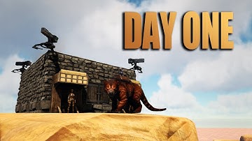 CLAIMING OUR BASE LOCATION | Ark - Lego My Stego