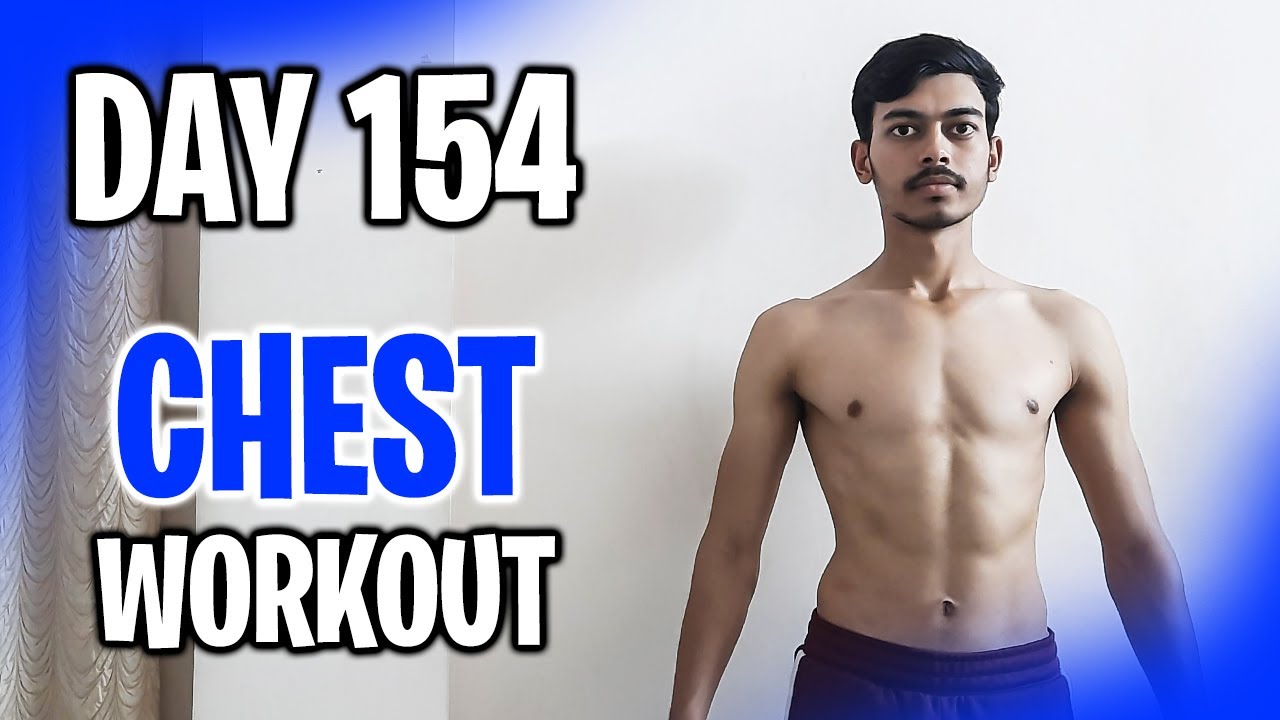 Day 154 | Chest Workout at Home No Equipment | Calisthenics For ...