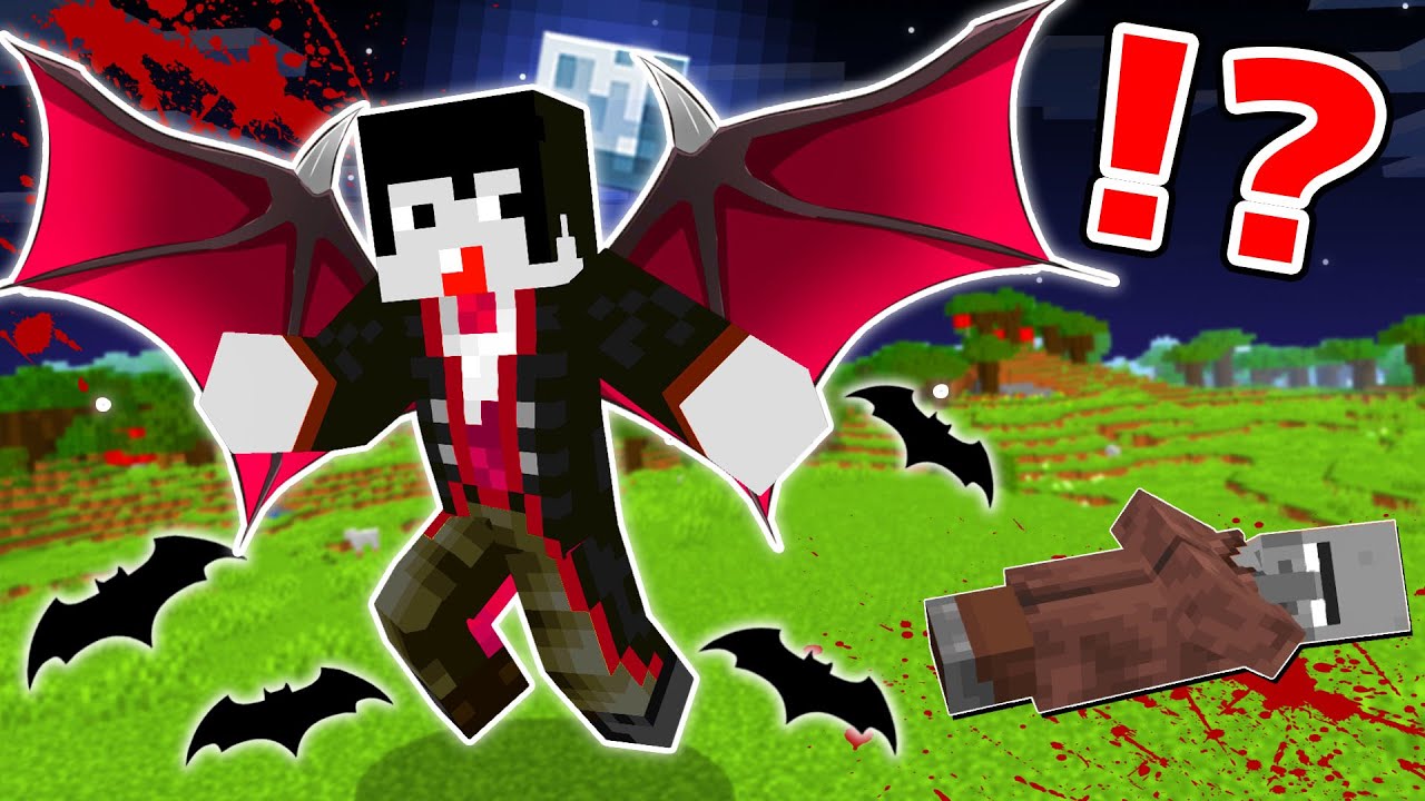 A vampire who becomes invincible by sucking the blood of mobs