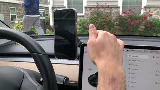 Vicseed Tesla Magnetic Phone Mount Review and Installation