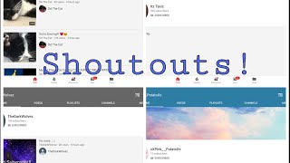 Shoutouts!