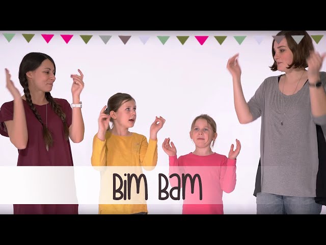 Bim Bam | Klatschspiele Anleitung (Kinderlieder) class=