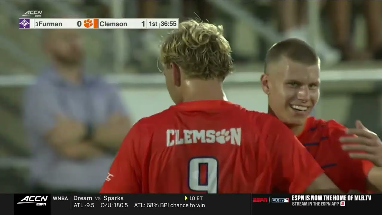 Furman vs. Clemson Full Match Replay | 2026 ACC Men's Soccer