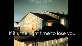 Video thumbnail of "Silversun Pickups - Here We Are (Chancer) Lyrics HQ"