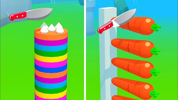 Slice It All Gameplay! Satisfying and Relaxing ASMR Slicing Video NEW UPDATE